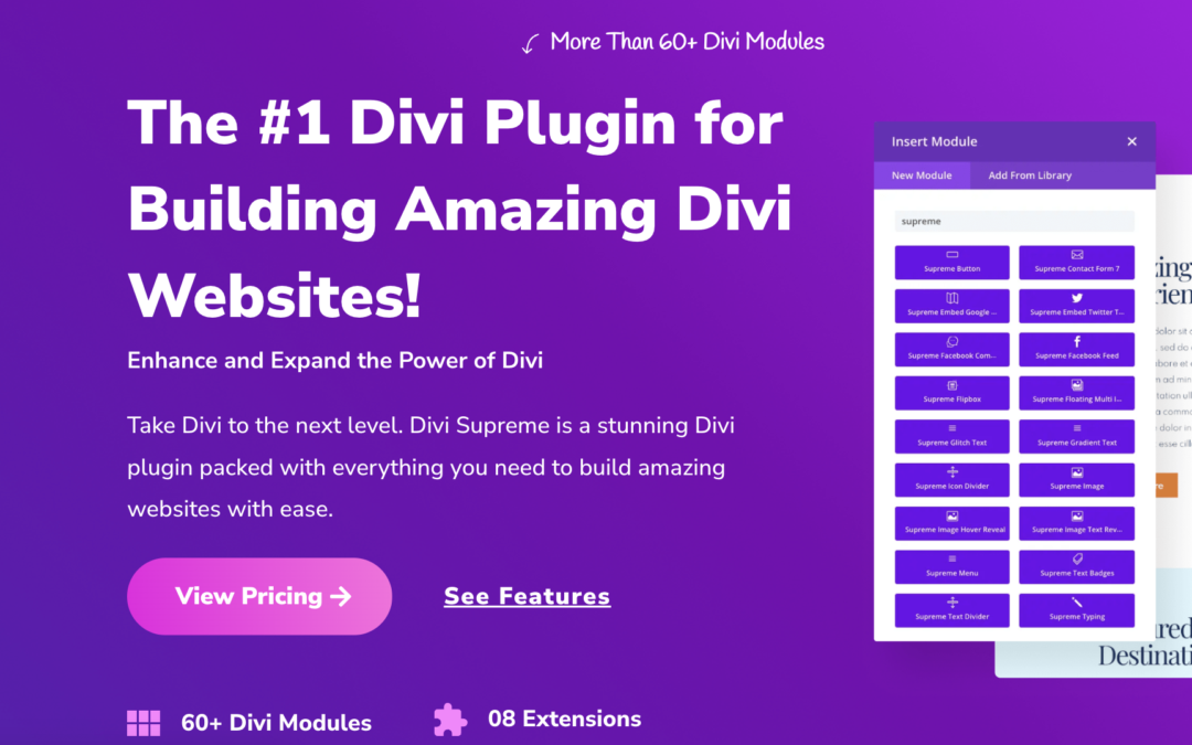 Maximizing Divi’s Potential: A Comprehensive Guide to Divi Supreme